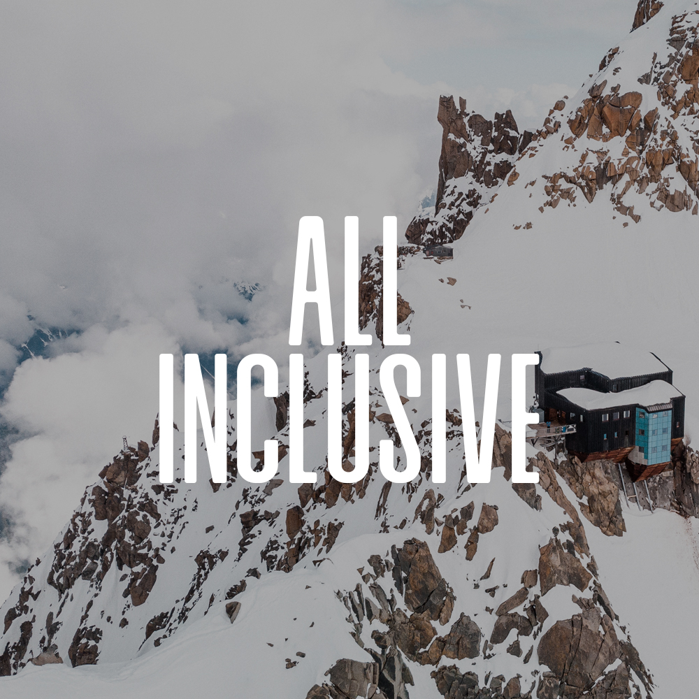 Photograph of all inclusive package for Outlier Ascents, UK based Mont Blanc climbing tour package
