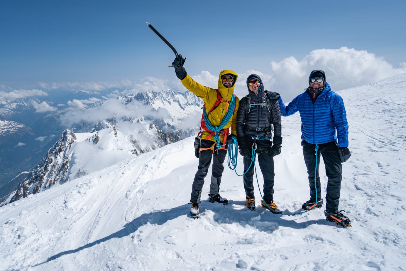 Mont Blanc, Alps, Outlier Ascents
