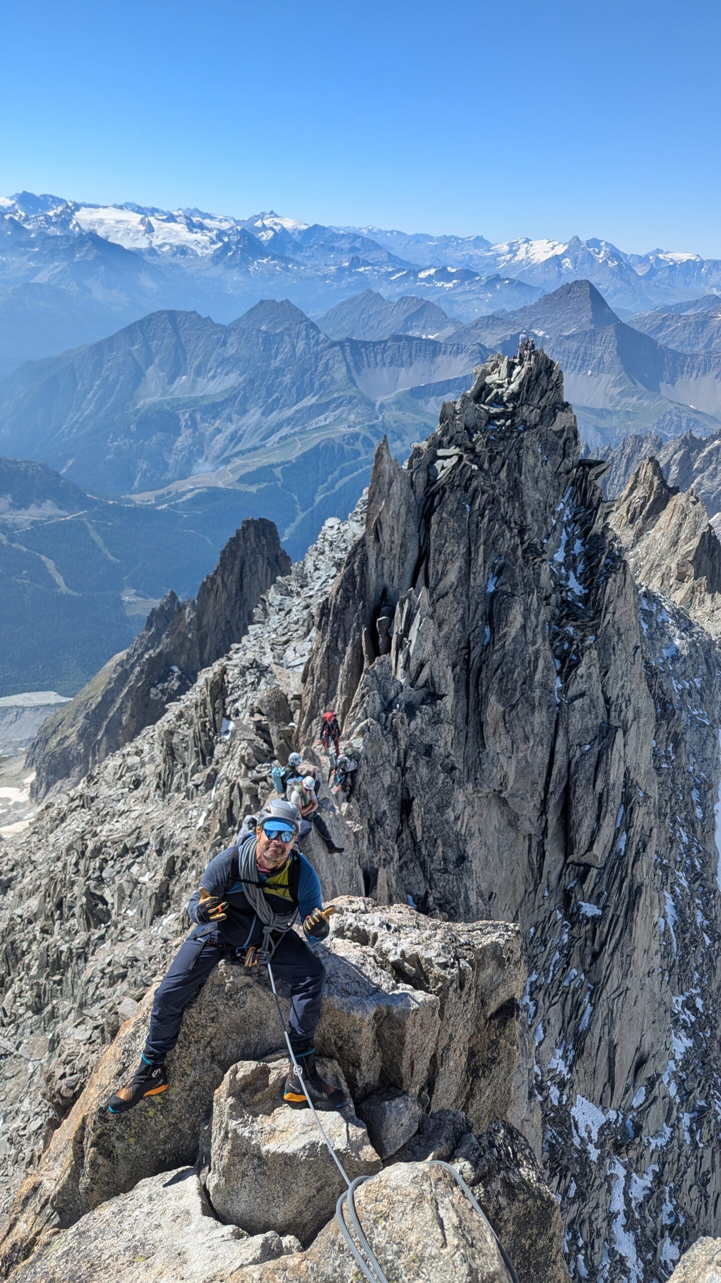 Technical Alpinism, French Alps